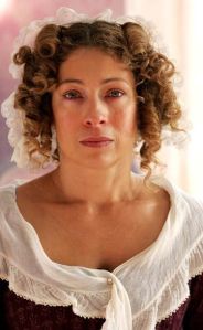 Kingston as Mrs. Bennet